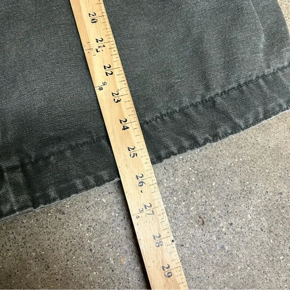 Vintage Carhartt Detroit Jacket Men XL Forest Green Canvas Workwear Blanket Line - Picture 5 of 8